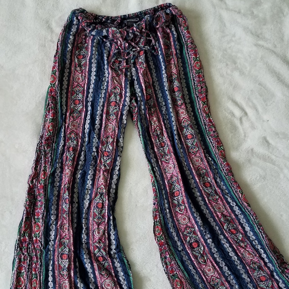 Loose Indie Print Pants